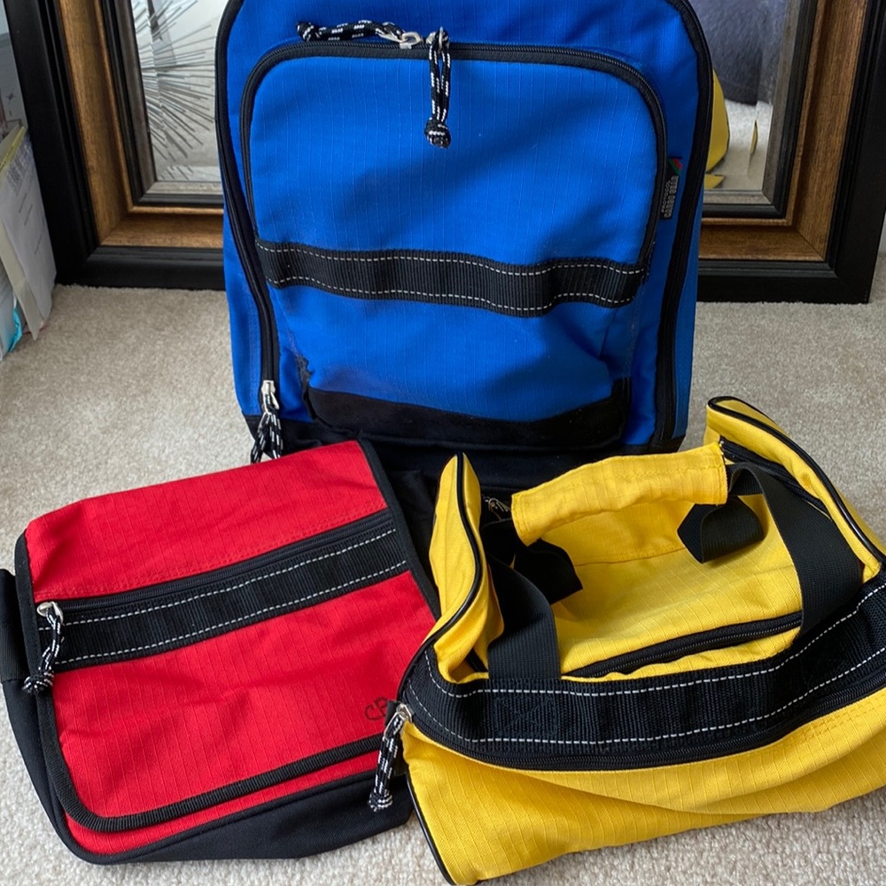 Children’s Ripstop Canvas 3Pc Luggage Set